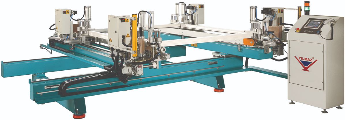 DK 540 - Four Corner PVC Welding Machine