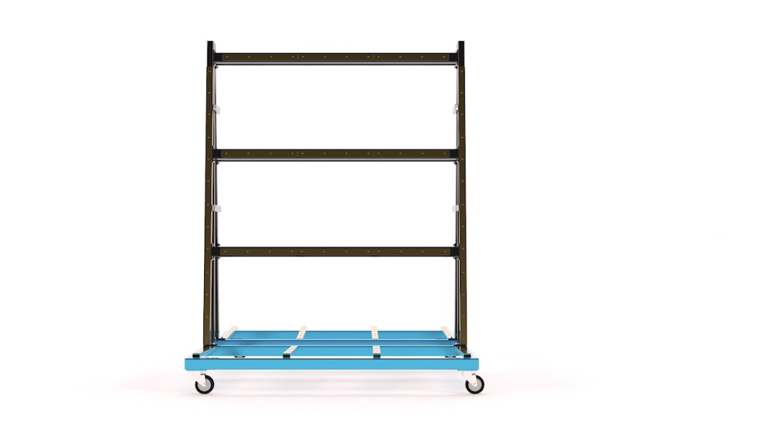 PT 2000 PRODUCT TRANSPORTATION TROLLEY TWO SIDED